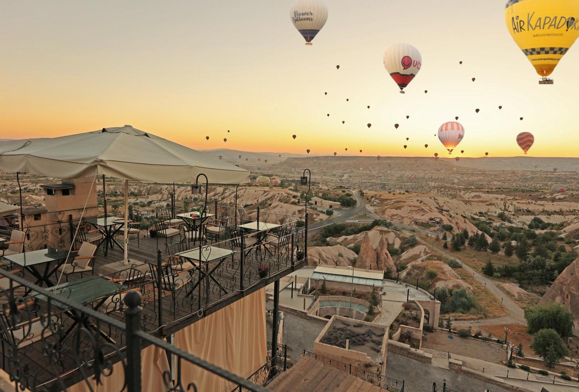 Simera In Cappadocia - Special Class - Best View Rooftop Üçhisar Exterior foto